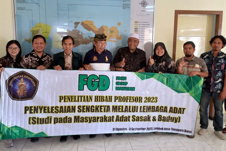 Guru Besar FHUB: Penyelesaian Sengketa di Bale Mediasi NTB Sangat Berkeadaban