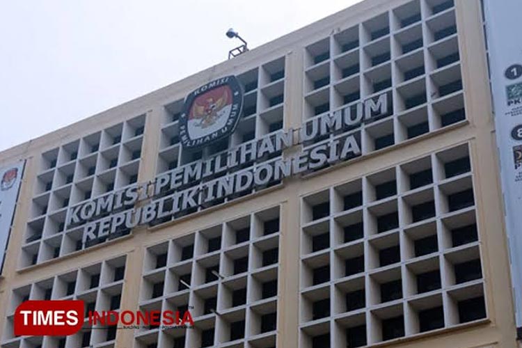 Kantor KPU di Jakarta Pusat. (FOTO: dok TIMES Indonesia)