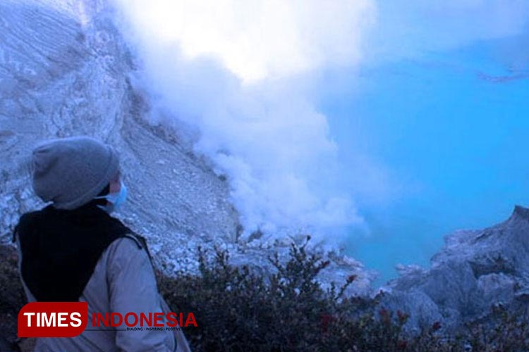 Kawah Ijen menjadi salah satu situs yang masuk jadi warisan dunia UNESCO Global Geopark (FOTO: Dokumen TIMES Indonesia)