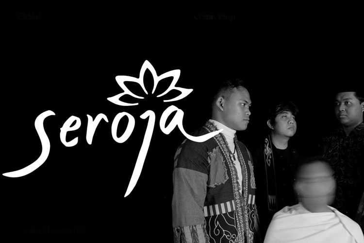 Personel Band Sorai Seroja dan Logo Band Sorai Seroja (Foto: Profil Band Sorai Seroja)