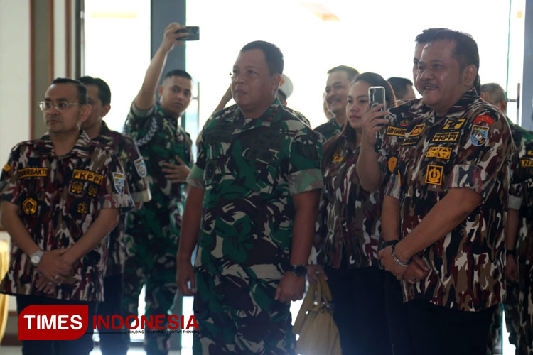 Panglima Komando Daerah Militer (Pangdam) V Brawijaya, Mayjen Farid Makruf, MA. (Foto: Tria Adha/TIMES Indonesia)