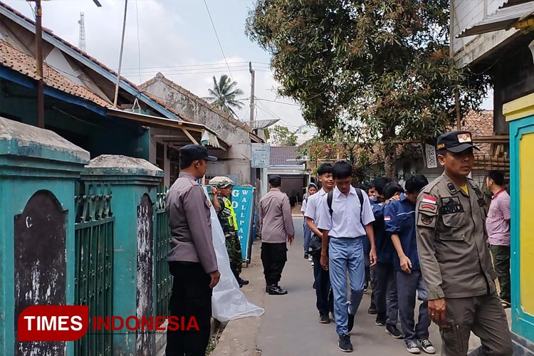 Puluhan Pelajar yang Bolos Sekolah Terciduk Razia Gabungan di Majalengka