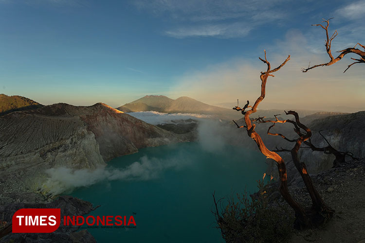 Landscape Kawah Ijen. (Foto: Laila Yasmin/TIMES Indonesia)