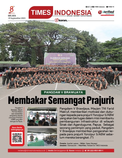 Edisi Selasa, 19 September 2023: E-Koran, Bacaan Positif Masyarakat 5.0