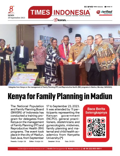 Edisi Selasa, 19 September 2023: E-Koran, Bacaan Positif Masyarakat 5.0