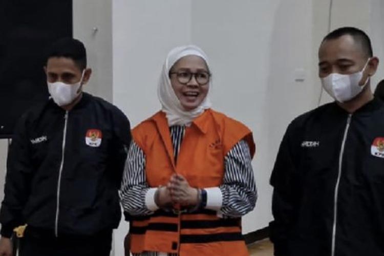 Mantan Direktur Utama PT Pertamina Karen Agustiawan ditahan oleh KPK. (Foto: Dok CNBC)