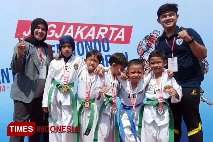 Kota Tasikmalaya Sabet 17 Medali Emas di Jogjakarta Taekwondo International Open 2023
