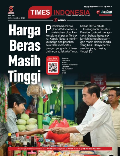 Edisi Selasa, 19 September 2023: E-Koran, Bacaan Positif Masyarakat 5.0