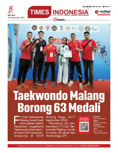 Edisi Selasa, 19 September 2023: E-Koran, Bacaan Positif Masyarakat 5.0