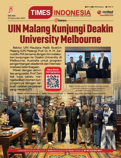 Edisi Selasa, 19 September 2023: E-Koran, Bacaan Positif Masyarakat 5.0