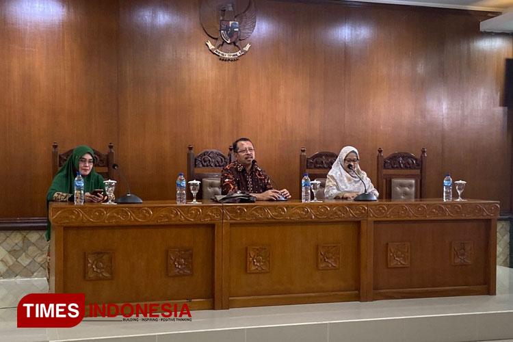 Kuliah Umum Polbangtan Malang bersama Universitas Gadjah Mada, Senin (19/9/2023). (Foto: Polbangtan Malang for TIMES Indonesia)