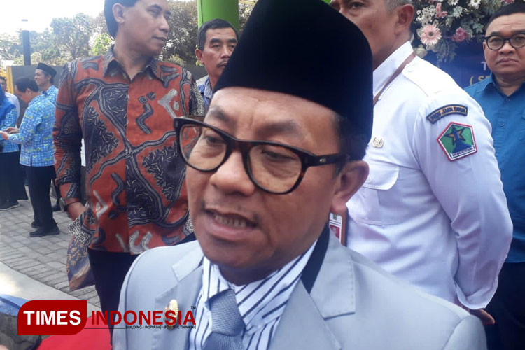Wali Kota Malang, Sutiaji saat ditemui awak media. (Foto: Rizky Kurniawan Pratama/TIMES Indonesia)