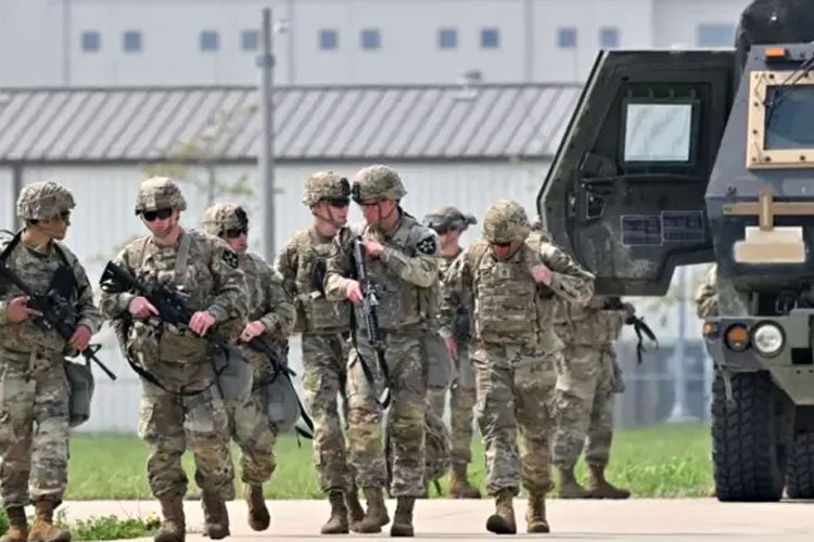 Informasi dari Divisi Investigasi Kriminal Angkatan Darat AS memicu penggerebekan di beberapa pangkalan militer AS. (FOTO Getty Image)