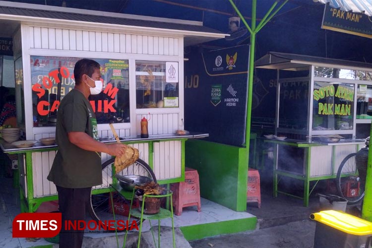 Soto Ayam Bok Ijo Tamanan, Jadi Zona Kuliner Halal Pertama Kota Kediri 