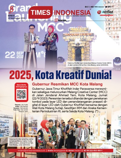	Edisi Jumat, 22 September 2023: E-Koran, Bacaan Positif Masyarakat 5.0