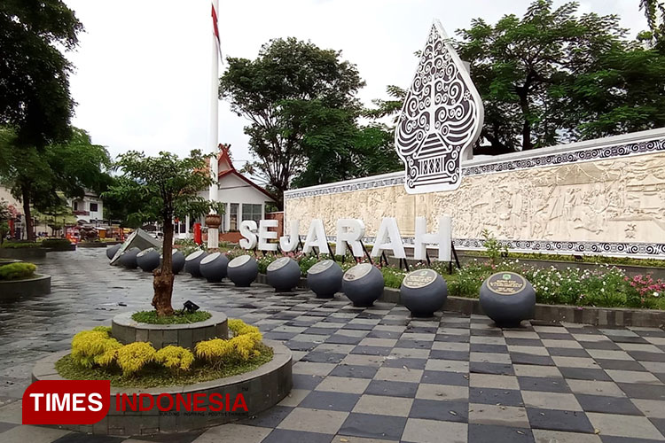 Pesona Taman Sejarah Kabupaten Majalengka. (FOTO: Hendri Firmansyah/TIMES Indonesia)