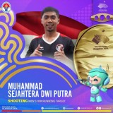 Cabor Menembak Sumbang Medali Emas Pertama Indonesia di Asian Games 2022