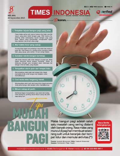 	Edisi Selasa, 26 September 2023: E-Koran, Bacaan Positif Masyarakat 5.0 