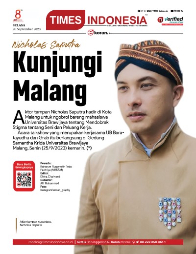 Edisi Selasa, 26 September 2023: E-Koran, Bacaan Positif Masyarakat 5.0