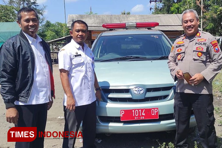 Sempat Digondol Maling, Mobil Puskesmas Muncar Ditemukan di Parkiran Truk