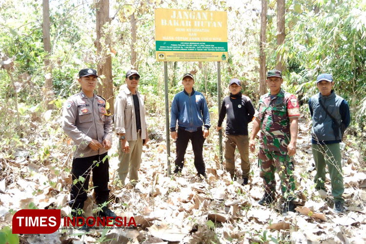 Polisi Tni Dan Perhutani Di Banyuwangi Kompak Bergerak Cegah Kebakaran Hutan Dengan 5 Langkah