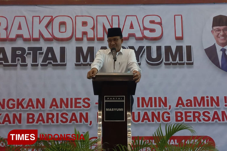 Didukung Partai Masyumi, Anies: Ini Ikhtiar Kita Bersama