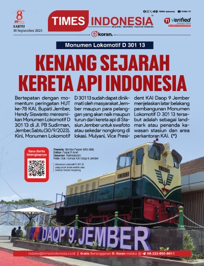 Edisi Sabtu 30 September 2023: E-Koran, Bacaan Positif Masyarakat 5.0