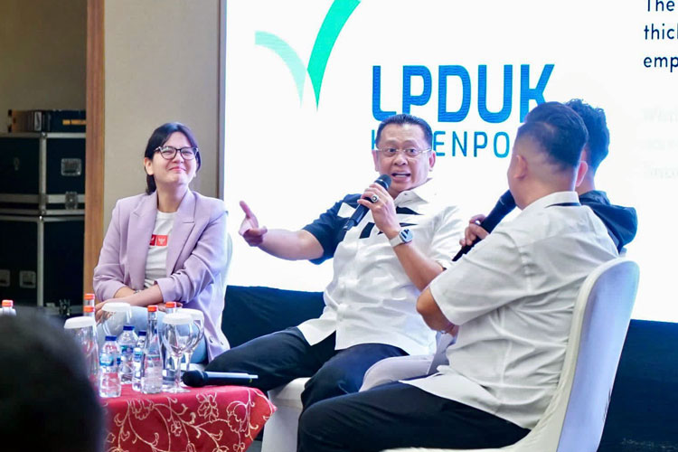 Ketua MPR RI Bambang Soesatyo dalam acara
