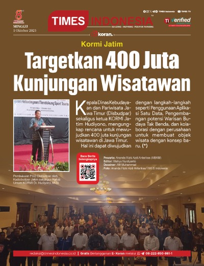 Edisi Minggu, 1 Oktober 2023: E-Koran, Bacaan Positif Masyarakat 5.0	