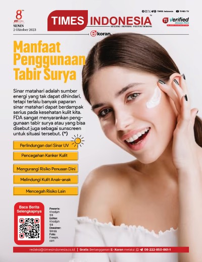 Edisi Senin, 2 Oktober 2023: E-Koran, Bacaan Positif Masyarakat 5.0