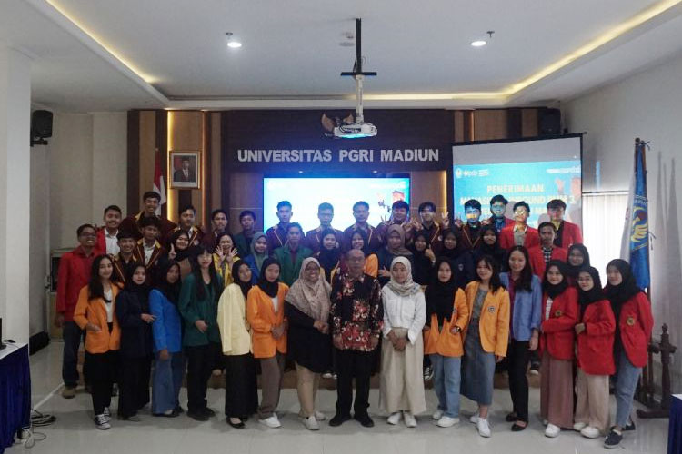 Rektor Unipma Madiun Menerima Mahasiswa Inbound Program Pmm 3 Times 