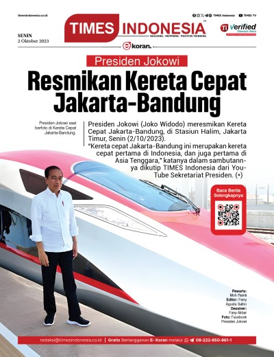 Edisi Senin, 2 Oktober 2023: E-Koran, Bacaan Positif Masyarakat 5.0