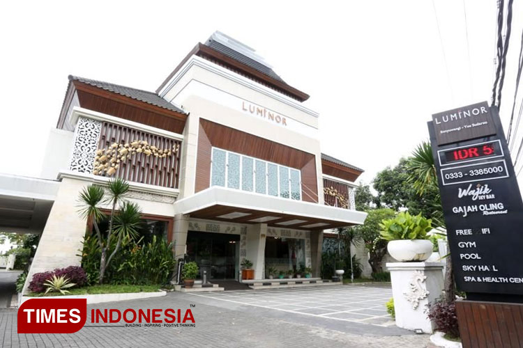 Luminor Hotel Banyuwangi yang berada di jalan Yos Sudarso No.66, Kelurahan Klatak, Kecamatan Kalipuro. (FOTO: Fazar Dimas/TIMES Indonesia)