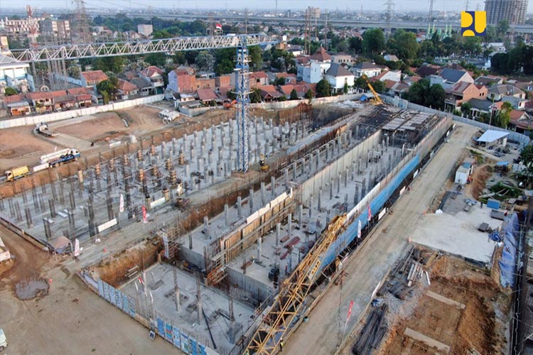 Ilustrasi - Penyelesaian pembangunan SPAM Regional Jatiluhur I di Provinsi Jawa Barat. (FOTO: Biro Komunikasi Publik Kementerian PUPR RI)