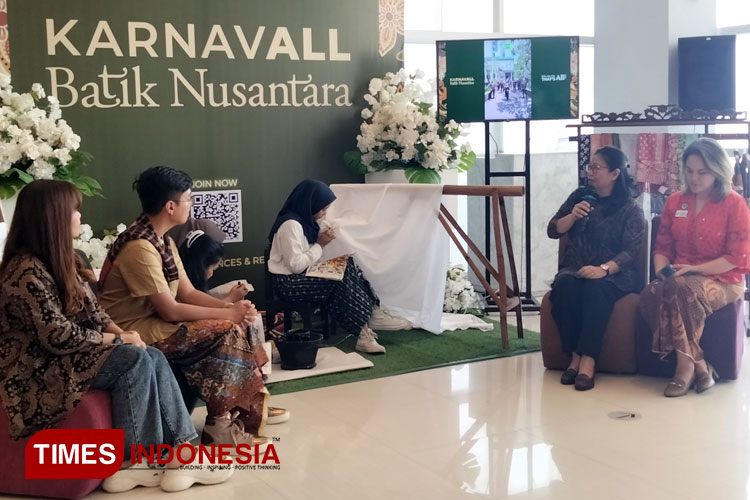Talkshow KarnavALL Batik Nusantara di Hotel Ibis Styles Malang, Senin (2/10/2023). (FOTO: Syafira Anastasya Salsabillah/TIMES Indonesia).