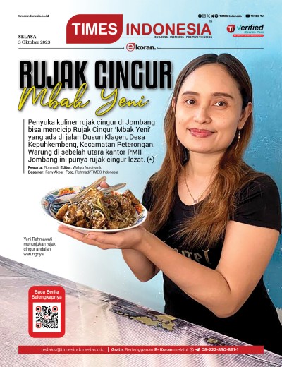 Edisi Selasa, 3 Oktober 2023: E-Koran, Bacaan Positif Masyarakat 5.0