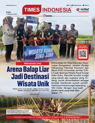 Edisi Rabu, 4 Oktober 2023: E-Koran, Bacaan Positif Masyarakat 5.0