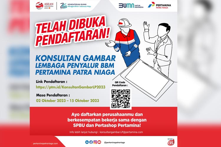 Pertamina Patra Niaga Buka Pendaftaran Konsultan Gambar Lembaga Penyalur BBM