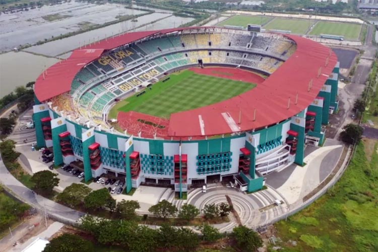 Stadion Gelora Bung Tomo (GBT) Surabaya akan menjadi kandang Timnas Indonesia di fase grup putaran final Piala Dunia U-17. (ANTARA/HO-Diskominfo Surabaya)
