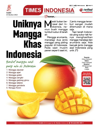 Edisi Rabu, 4 Oktober 2023: E-Koran, Bacaan Positif Masyarakat 5.0