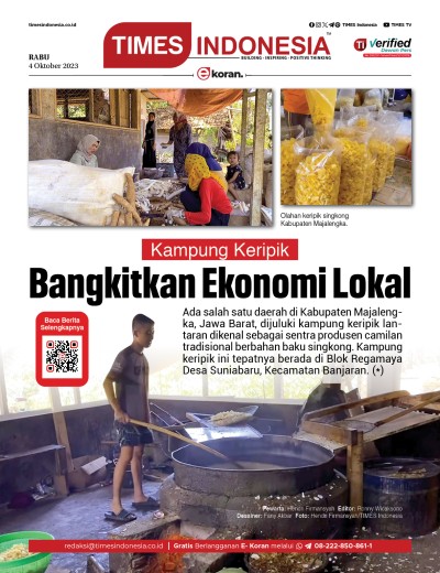 Edisi Rabu, 4 Oktober 2023: E-Koran, Bacaan Positif Masyarakat 5.0