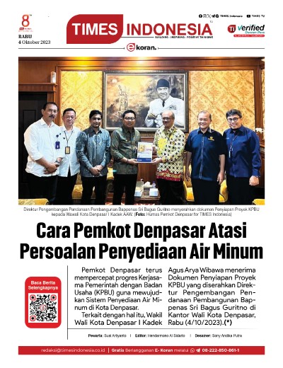 Edisi Rabu, 4 Oktober 2023: E-Koran, Bacaan Positif Masyarakat 5.0