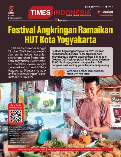 Edisi Rabu, 4 Oktober 2023: E-Koran, Bacaan Positif Masyarakat 5.0
