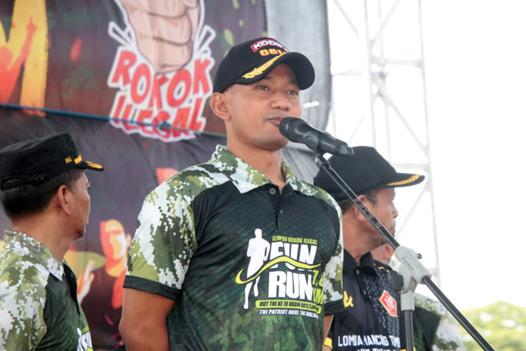 Kodim 0812 Lamongan Rayakan HUT Ke-78 TNI dengan Gelaran Fun Run, Ini ...