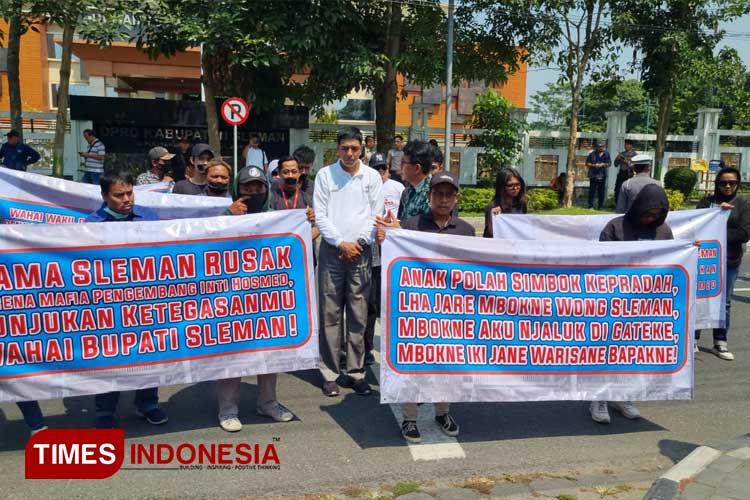 Penghuni Apartemen Malioboro City Demo Bupati Sleman Kustini, Ini Pemicunya