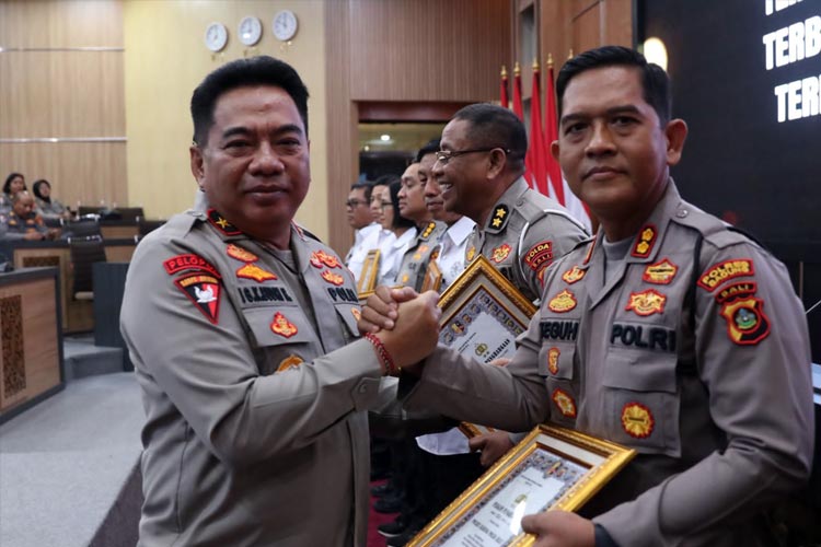 Kapolres Badung raih prestasi gemilang dengan menyabet peringkat pertama kompetisi Manajemen risiko tingkat Polda Bali. (FOTO: Humas Polres Badung)