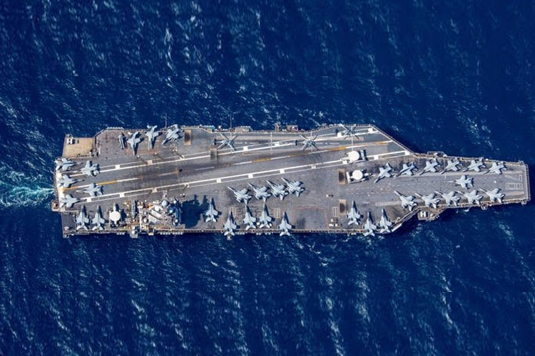 Kapal induk super paling canggih Angkatan Laut tiba di Mediterania timur pada hari ini (FOTO: Insider)