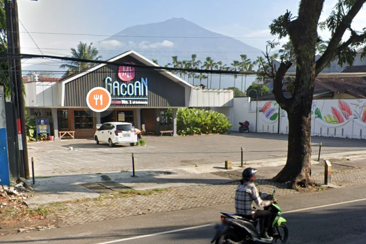 Lokasi Mie Gacoan di Singosari yang menjadi sasaran pencurian. (Foto: Tangkapan layar Google Maps)