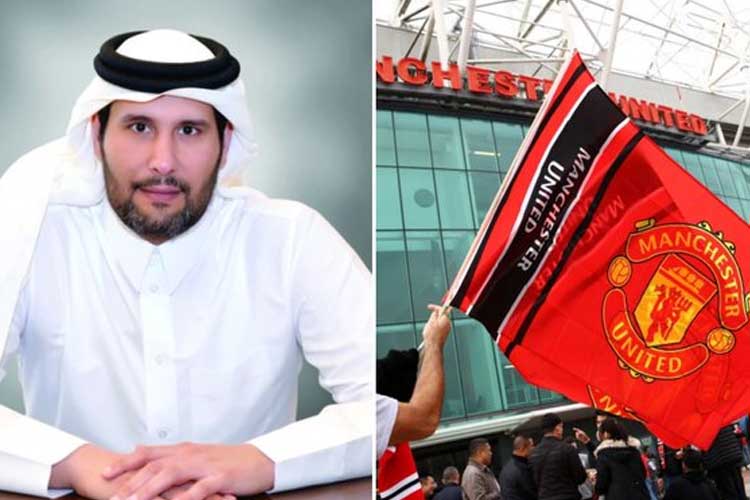 Sheikh Jassim mengajukan tawaran menggiurkan untuk membeli Manchester United (Foto: Twitter/FabrizioRomano)