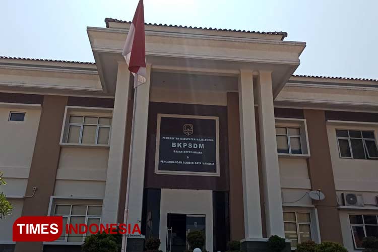 Kantor BKPSDM Kabupaten Majalengka. (FOTO: dok TIMES Indonesia)